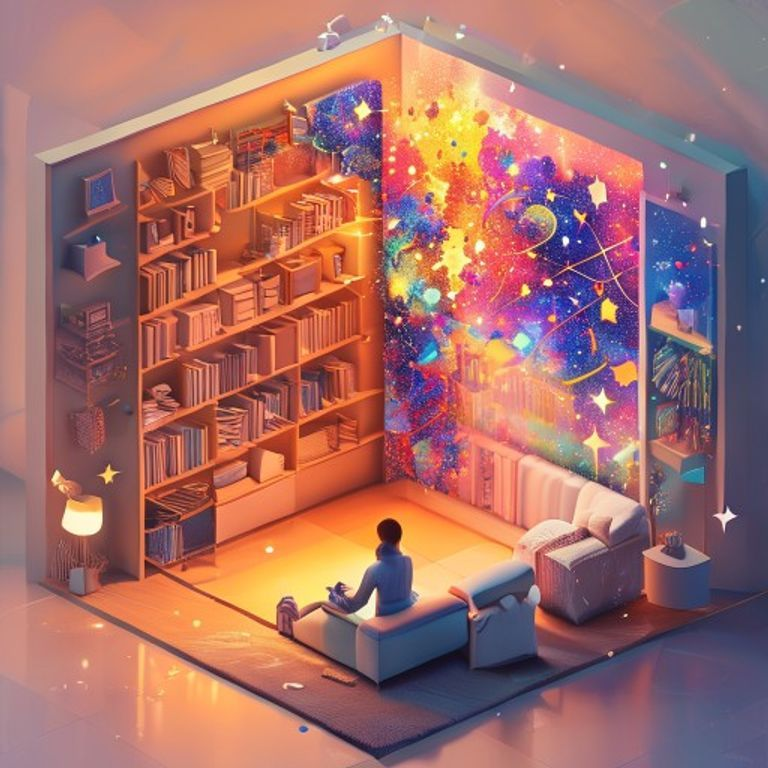 두 개의 자아가 공존하는 마음의 방